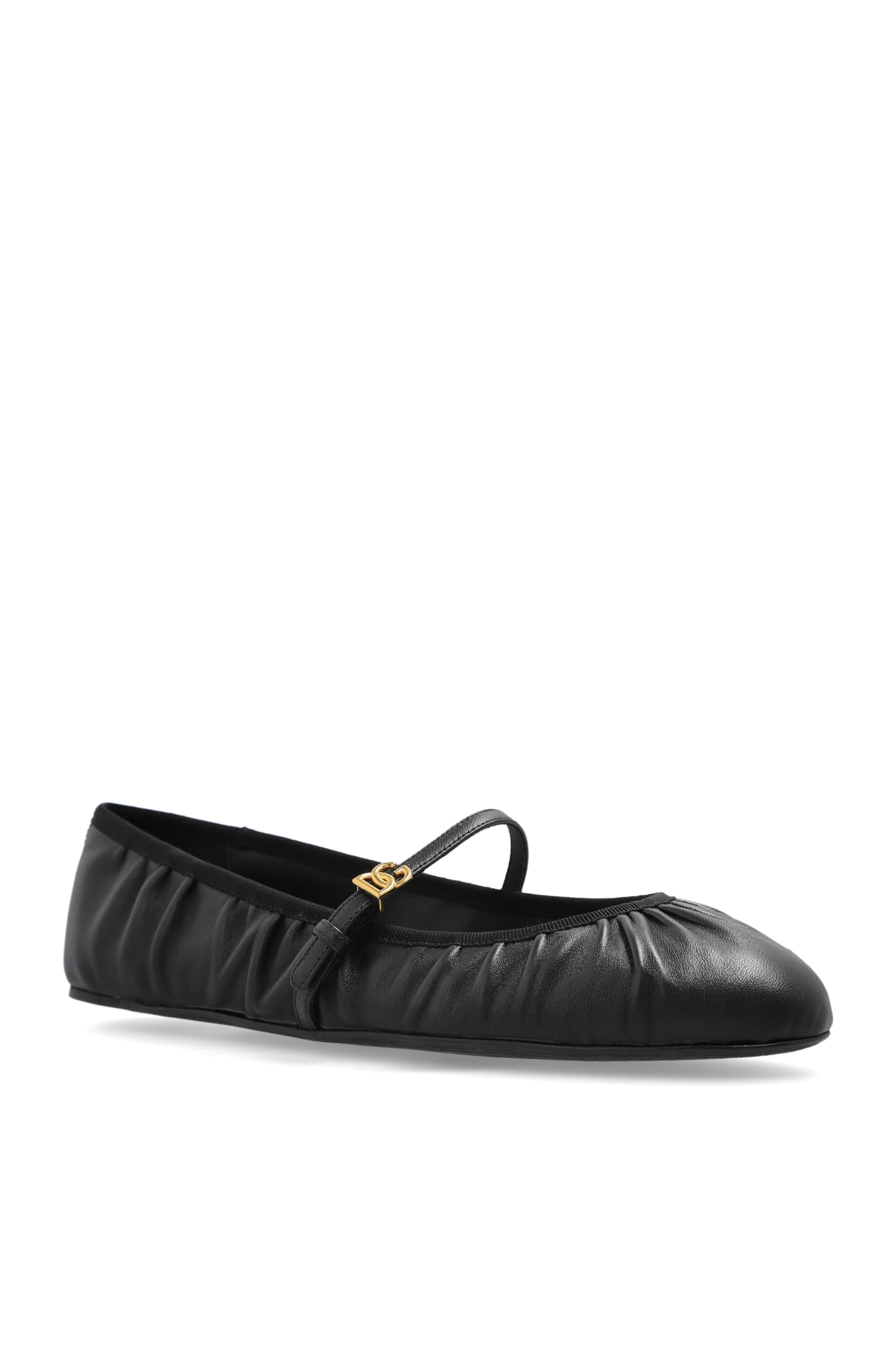 Dolce & Gabbana Leather ballet flats | Women's Shoes | Vitkac
